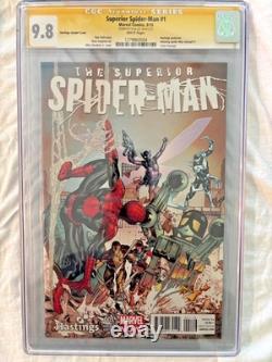 Superior Spider-Man #1 SS CGC 9.8 Variante Signée par Stan Lee Série de Signatures