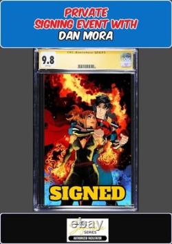 Superman #38 Cgc Ss 9.8 Dan Mora Signé Prévente Signature Privée