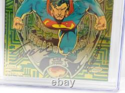 Superman 82 Série Signature JSA CGC 8.5 Signé Breeding Jurgens DC Comics 10/93