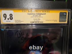 Superman Unlimited n°1 CGC 9,8 Signature Series signé par Dan Slott DC Superman Unlimited n°1 CGC 9,8 Signature Series signé par Dan Slott DC