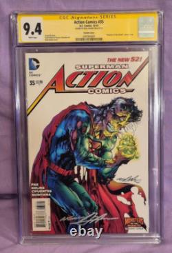 Superman dans Action Comics #35 Variante CGC SIGNATURE Series par Neal Adams 9.4 NM
