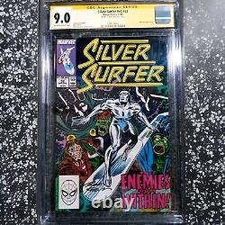 Surfer d'Argent #v3 #32 CGC 9.0 Signature Series Ron Frenz