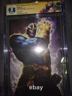 THANOS 1100 LIM VIRGIN CGC 9.8 Gantelet Remarque Signature Series