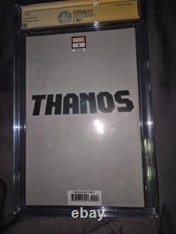 THANOS 1100 LIM VIRGIN CGC 9.8 Gantelet Remarque Signature Series