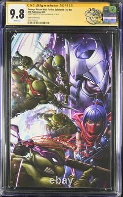 TMNT Splintered Fate n°1 Variante Clayton Crain CGC 9.8 SS Bande dessinée signée IDW