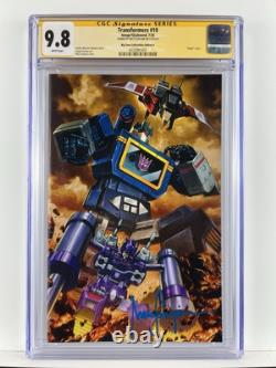 TRANSFORMERS #10 2024 Mico SUAYAN Série Signature Vierge CGC 9.8
