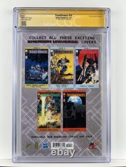 TRANSFORMERS #10 2024 Mico SUAYAN Série Signature Vierge CGC 9.8