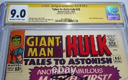 Tales To Astonish #65 Cgc Signature Series Autographe Stan Lee New Giant-man