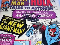 Tales To Astonish #65 Cgc Signature Series Autographe Stan Lee New Giant-man