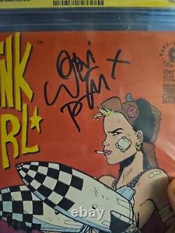 Tank Girl # 1 CGC 9.4 Série Signature SS Signée par Lori Petty
