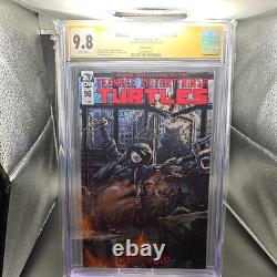 Teenage Mutant Ninja Turtles 96 CGC SS 9.8 signé par Eastman couverture variante 7/19