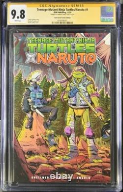 Teenage Mutant Ninja Turtles/Naruto #1 Série Signature Aaron Conley CGC 9.8