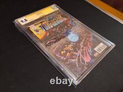 Thanos #14 CGC 9.8 Série Signature Donny Cates Cosmic Ghost Rider