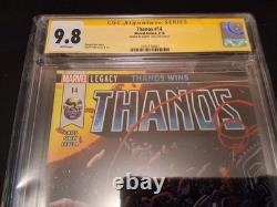 Thanos #14 CGC 9.8 Série Signature Donny Cates Cosmic Ghost Rider