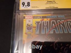 Thanos #14 CGC 9.8 Série Signature Donny Cates Cosmic Ghost Rider