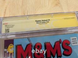 Thanos Annual #1 CGC 9.8 Skottie Young Signature Series Variante signée 2024