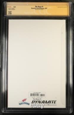 The Boys #1 Édition Croquis CGC Signature Series 9.9 MINT Signé Antony Starr
