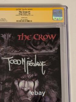 The Crow n°1 CGC 9,8 (variante signée Todd McFarlane / série Signature de Todd McFarlane)