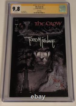The Crow n°1 CGC 9,8 (variante signée Todd McFarlane / série Signature de Todd McFarlane)