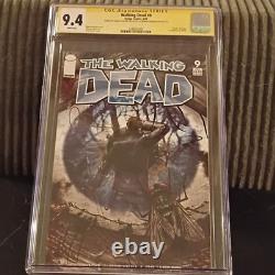The Walking Dead #9 CGC 9,4 Signature Series signé par Kirkman et Adlard