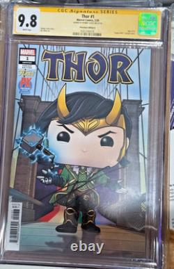 Thor 1 Édition Variante Funko Thor Lgcy 727 Série Signature 9.8 Donny Cates