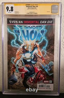Thor Immortel #24 (2025) CGC 9.8 Série Signature Signé par Alex Ross