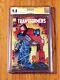 Transformers #1 Cgc Ss 9.8 Série Signature Avec Croquis Signé Par Daniel Warren Johnson