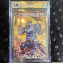 Transformers #23 Image/Skybound CGC Signature Series 9.8 signé par Sajad Shah