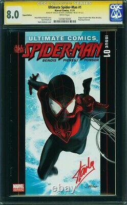 Ultimate Spider-Man 1 Édition Signée 99/100 Série Signature CGC Stan Lee SS Clé