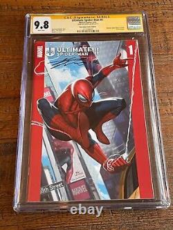 Ultimate Spider-man #1 Cgc Ss 9.8 Inhyuk Lee Signé Hommage Variant Hommage 2024