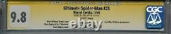 Ultimate Spider-man 28 Cgc 9.8 Ss Stan Lee Bendis Bagley 1 Sur 2 Sur Le Recensement Ss