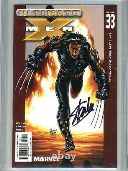 Ultimate X-men 33 Ccg 9,8 Ss Stan Lee Millar Kubert Wolverine 1 De 2 Lors Du Recensement