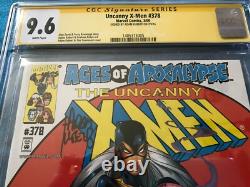 Uncanny X-Men #378 Marvel CGC SS 9.6 NM+ Signé par Adam Kubert