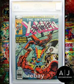 Uncanny X-men #129 Nm+ 9,6 (marvel) Série De Signatures De La Ccg Stan Lee Cas Cracked