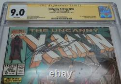 Uncanny X-men #266 Cgc 9.0 Séries De Signature Signifiées Par Chris Claremont 1er Gambit