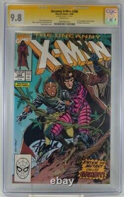 Uncanny X-men #266 Cgc 9.8 Stan Lee Série Signature 1ère Apparence Gambit 1990