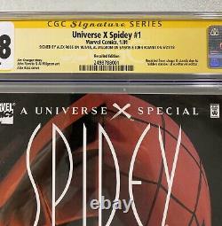Univers X Spidey #1 Reappelé Édition Cgc Signature Series 9.8 (rare)