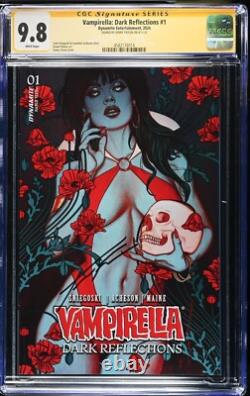 VAMPIRELLA REFLEXIONS SOMBRES #1 CGC 9.8 SS Série Signature VARIANT JENNY FRISON