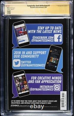 VAMPIRELLA REFLEXIONS SOMBRES #1 CGC 9.8 SS Série Signature VARIANT JENNY FRISON