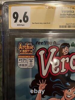 VERONICA #171 CGC 9.6 Série Signature DAN PARENT 2006 Couverture Bikini BONNE FILLE