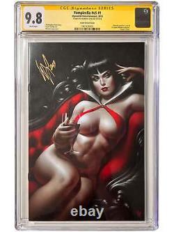 Vampirella #1 Warren Louw Virgin Variant Signé Louw CGC SS 9.8