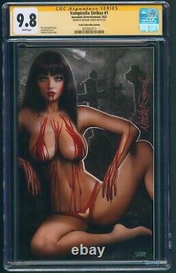 Vampirella Frappe #1 CGC 9.8 SS Nathan Szerdy Signature Series Vault Collectible