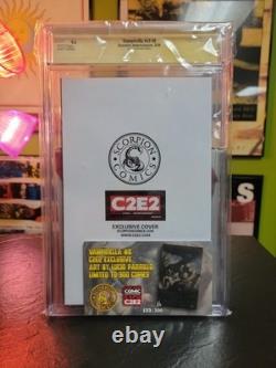 Vampirella n°8 CGC 9,6 Signature Series signée Lucio Parrillo, édition Convention