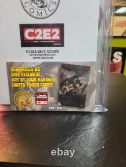 Vampirella n°8 CGC 9,6 Signature Series signée Lucio Parrillo, édition Convention
