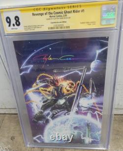 Vengeance du Ghost Rider cosmique #1 Marvel Comics série de signatures CGC 9.8