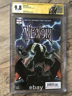 Venom #1 Cgc 9.8 Série De Signatures! Ryan Stegman