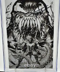 Venom #26 (2020) Cgc 9.8 Série De Signatures Tyler Kirkham Sketch Cover Marvel