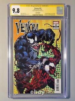 Venom #26 CGC Signature Series 9.8 Signé par Mark Bagley 150 Variant Carnage