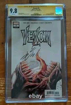 Venom #3 CGC 9.8 (Marvel 2018) Série Signature Donny Cates 1ère impression Knull