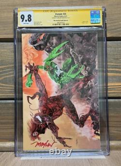 Venom #34 Mayhew Studio B CGC Signature Series 9.8 Signé par Mike Mayhew